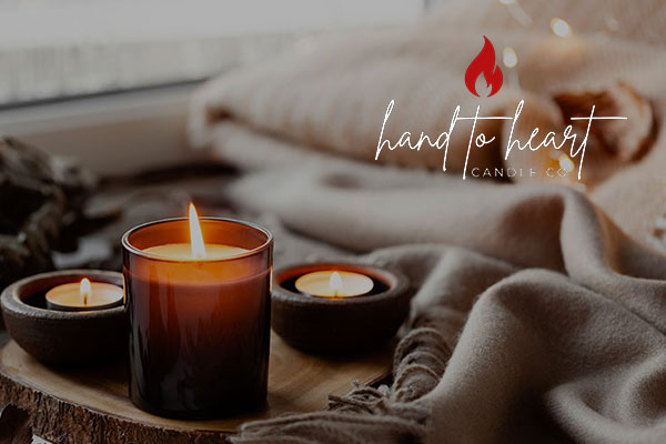 image of Hand to Heart Candle Co. website image.
